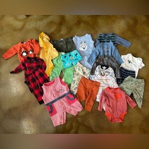 Baby boy 3-6 month bundle capsule wardrobe curated sets lot